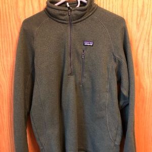 Green Patagonia Quarter Zip